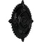Ekena Millwork Haylynn Ceiling Medallion (Fits Canopies up to 1 1/4"), 29 1/8"OD x 1 1/4"ID x 4"P, Black Pearl CM29HYBPS - alternate 5